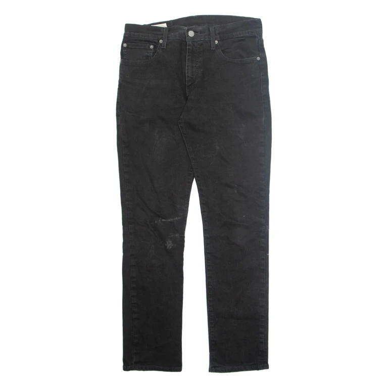 LEVI'S 511 BIG E Jeans Mens Black Slim Straight W31 L32