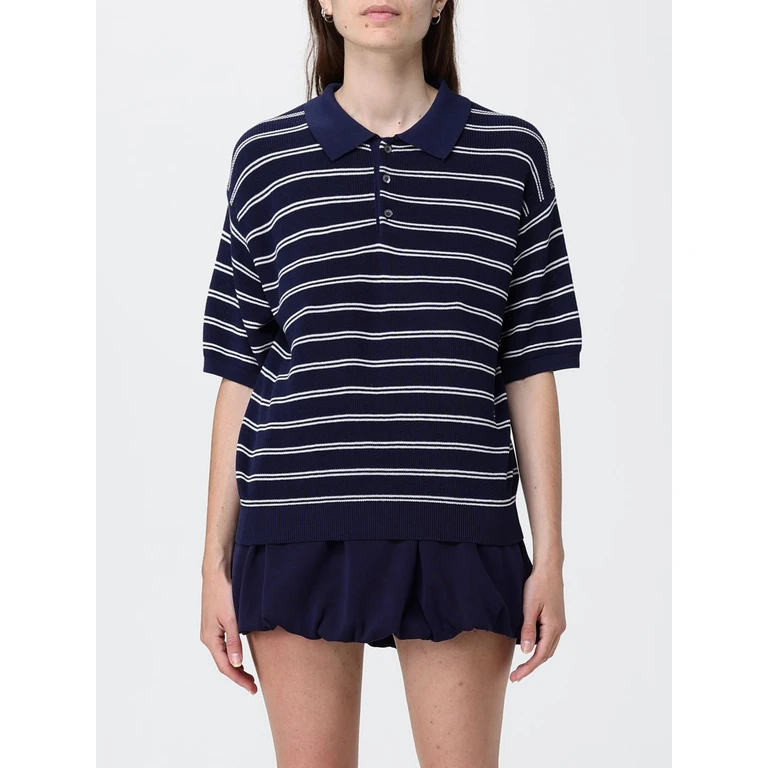 Polo Shirt Woman color Blue (UDSW6B121N2BLUE)