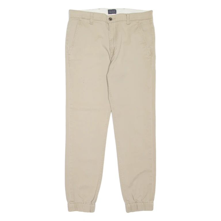 LEVI'S Mens Trousers Beige Slim Tapered W31 L28