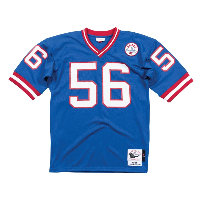 Men's NFL Authentic Jersey New York Giants 1986 Lawrence Taylor