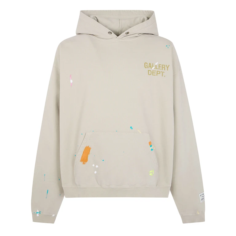 GALLERY DEPT "Gd" Paint Logo Hoodie