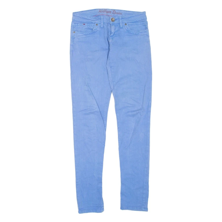 TOMMY HILFIGER Womens Jeans Blue Regular Skinny W27 L32