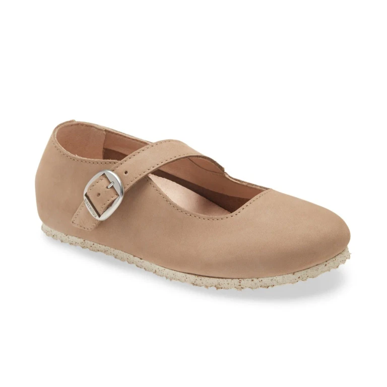 Tracy Nubuck Leather Sand