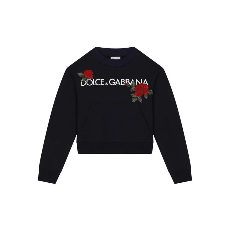 Dolce & Gabbana Jr Sweat-Shirts - Bleu (L5JW9AG7J7VB0065)