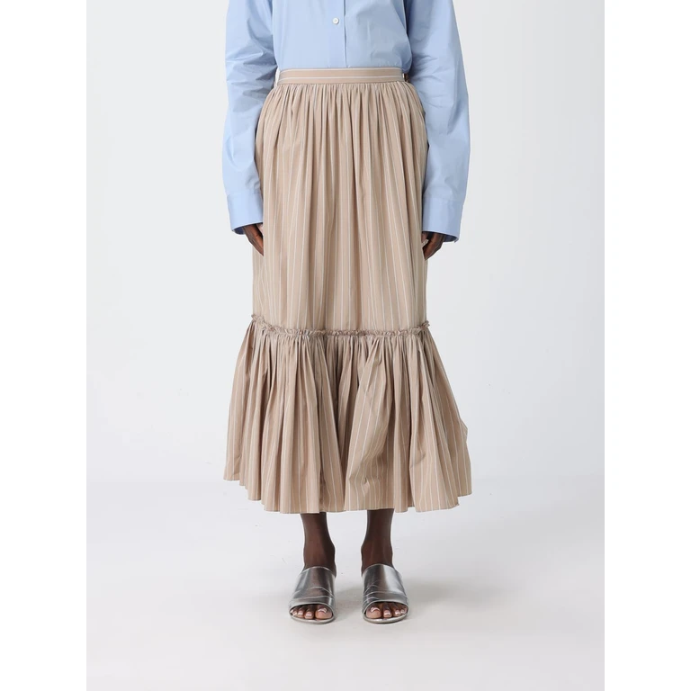 Skirt Woman color Beige (J02MA0373J45329273)