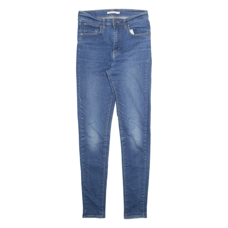 LEVI'S Womens Jeans Blue Slim Skinny Stone Wash W28 L32