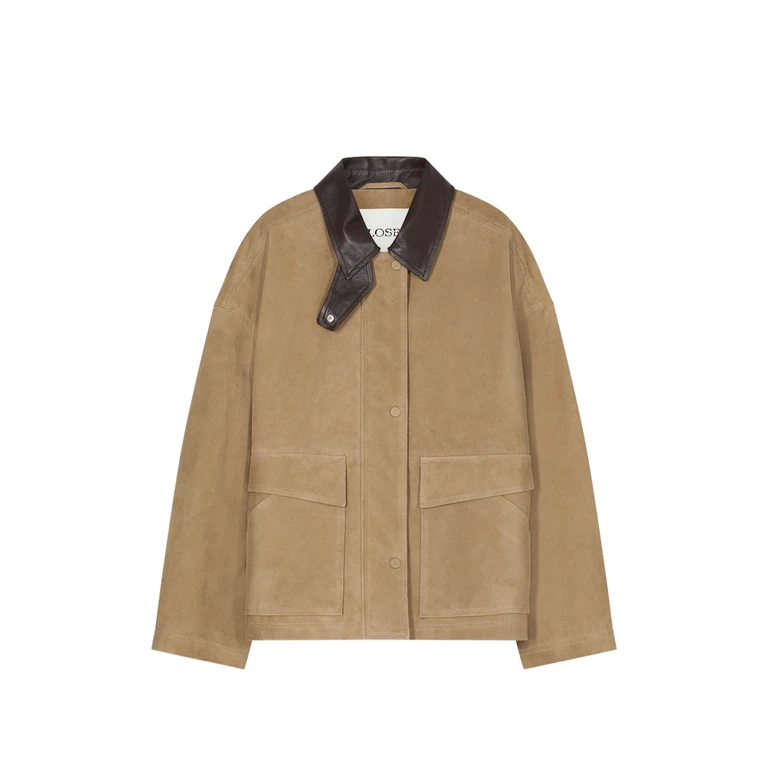 Suede Leather Jacket