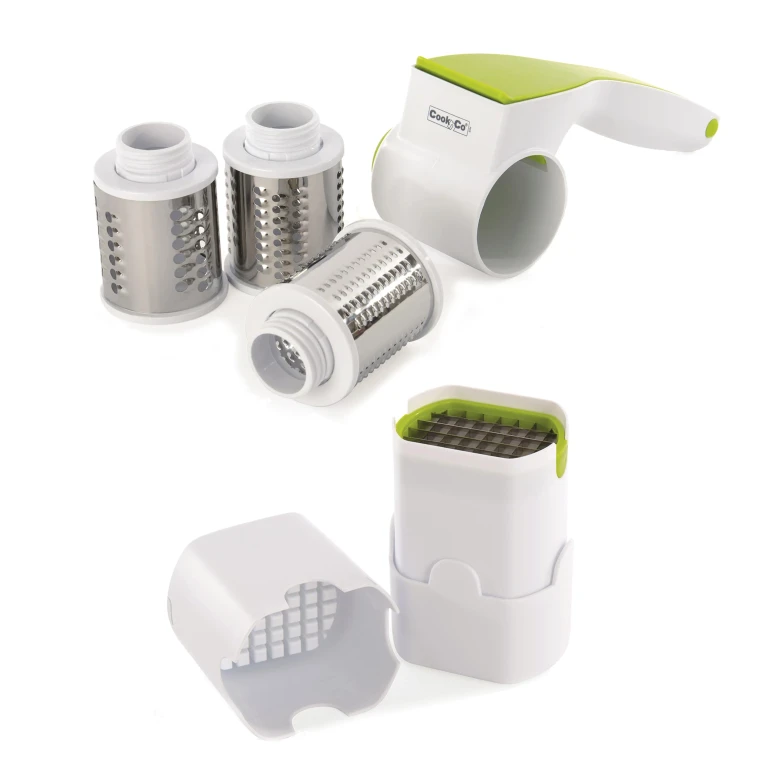 Essentials 5pc French Fry and Rotary Cheese Grater Set