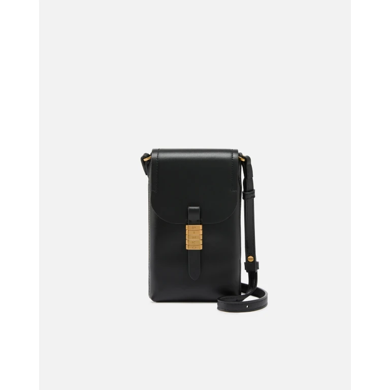 Pinko - Pochette à bandoulière pour smartphone en cuir à logo