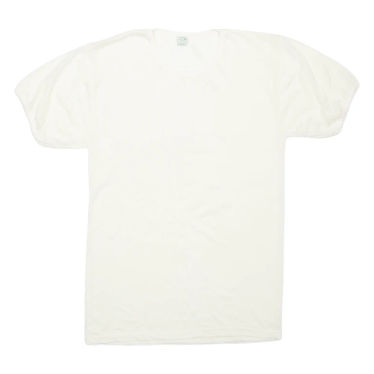 DINO EMME Womens T-Shirt Cream UK 8