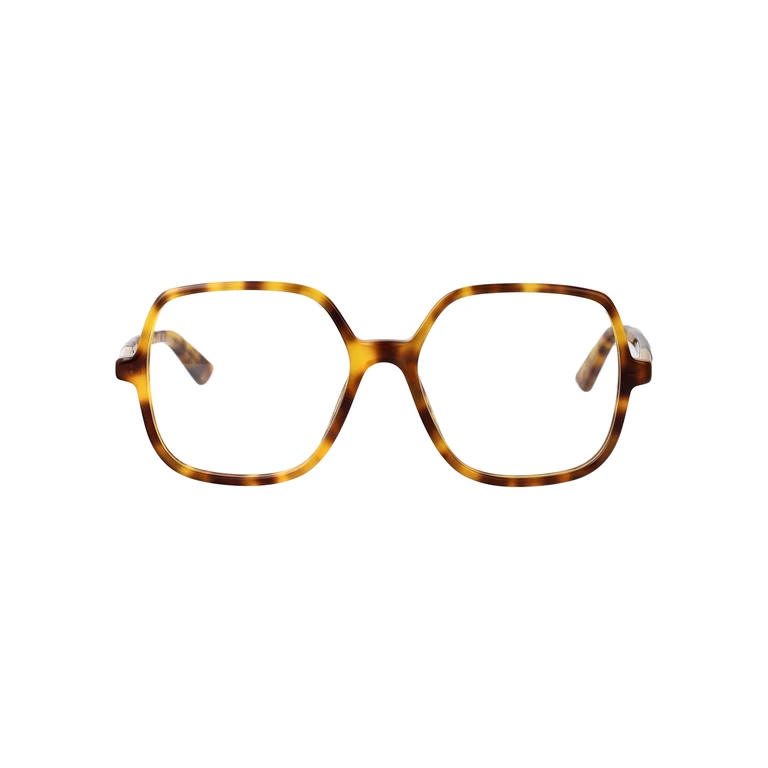 Chloé Ch0368o 003 Havana-havana-transparent Acetate Optical - Women