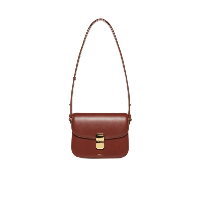 A. P.C. Grace Leather Bag (PXBMWF61413CAD)