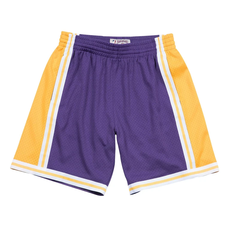 Men's NBA Swingman Road Shorts La Lakers 84-85
