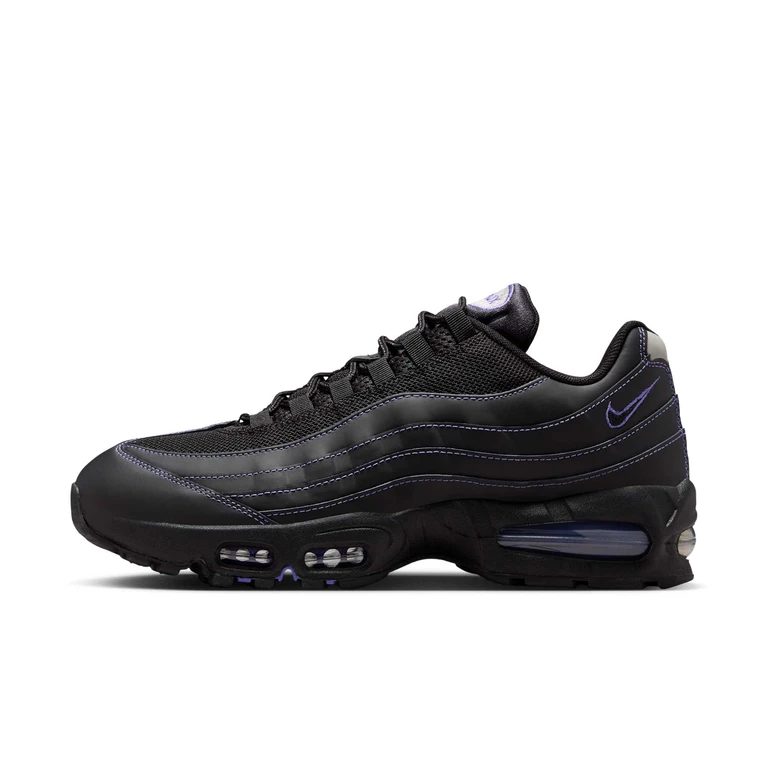 Men's Air Max 95 Og 'Big Bubble Black Persian Violet' Sneakers
