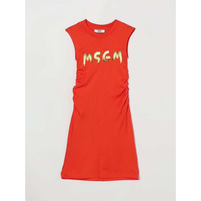 MSGM KIDS Dress Kids color Red (S6MSJGDR064MS074)