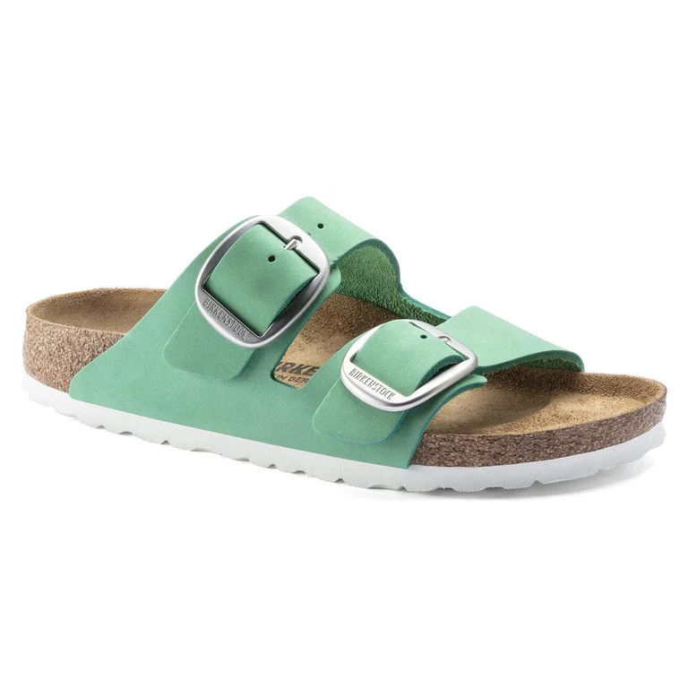 Unisex Arizona Big Buckle Oiled Leather Jade