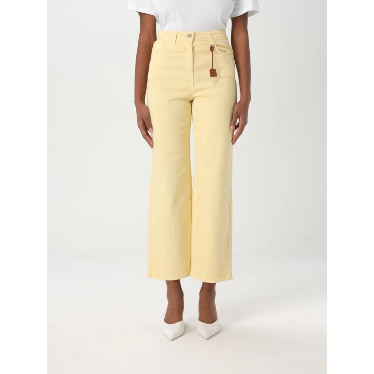 Jeans Woman color Yellow (PJ87DDC7)