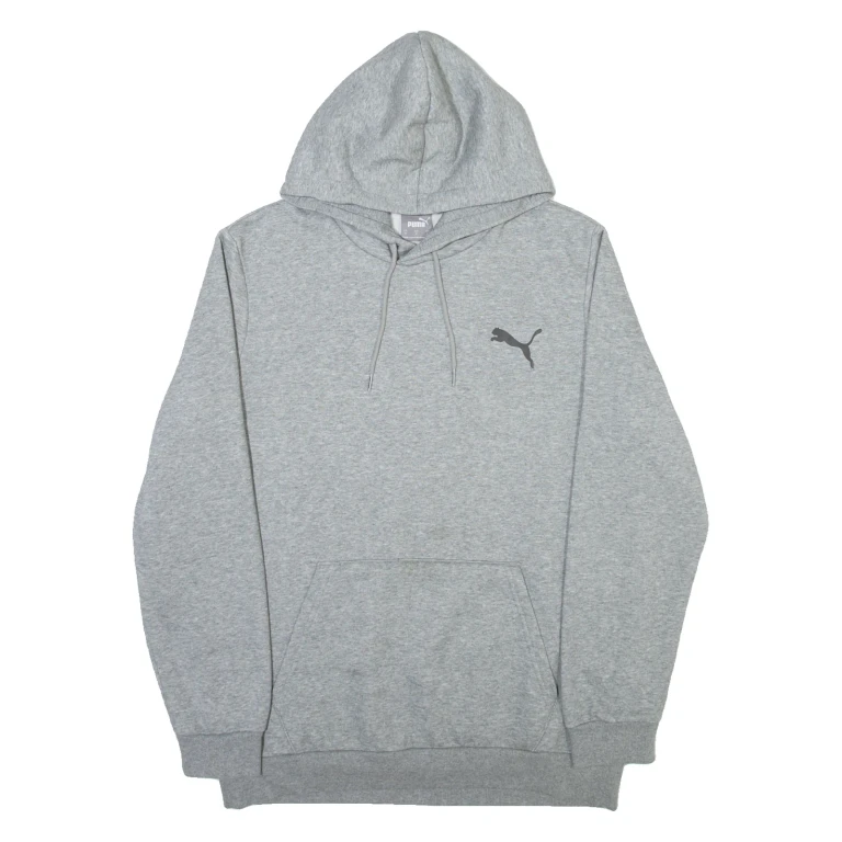 PUMA Mens Grey Hoodie M