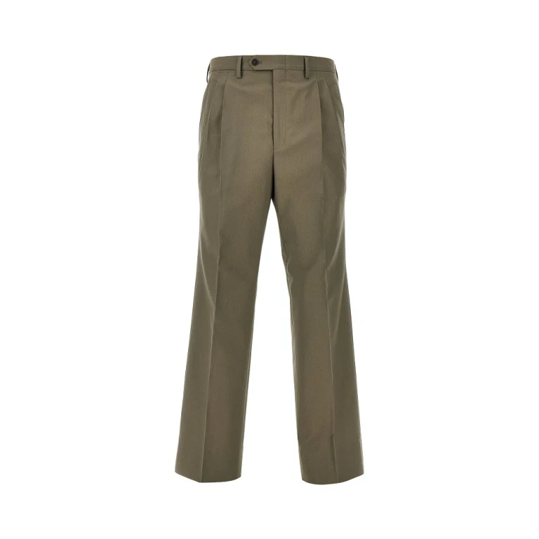 Prada Wollmischhose mit Abnähern für Herren