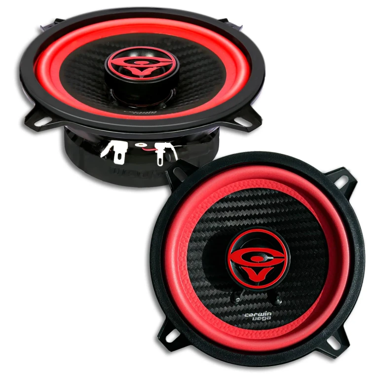 V525 2025 Edition 5.25" 2-Way Coaxial Full-Range Car Speakers (Pair)