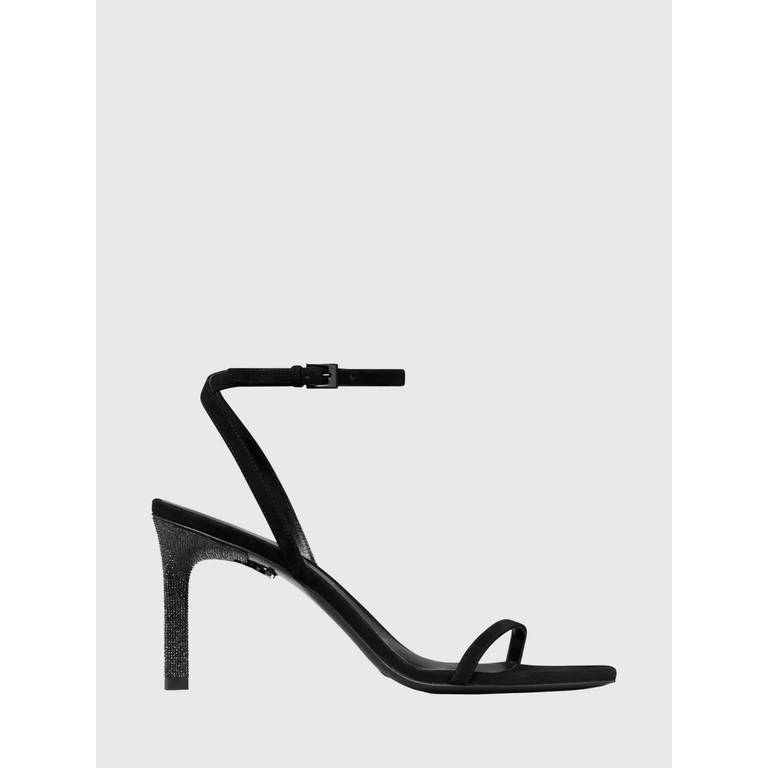 Heeled Sandal Woman color Black (175463006)