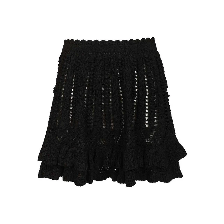 Isabel Marant Etoile Mini Jupe - Noir (26PJU0473FAD1L04E01BK)