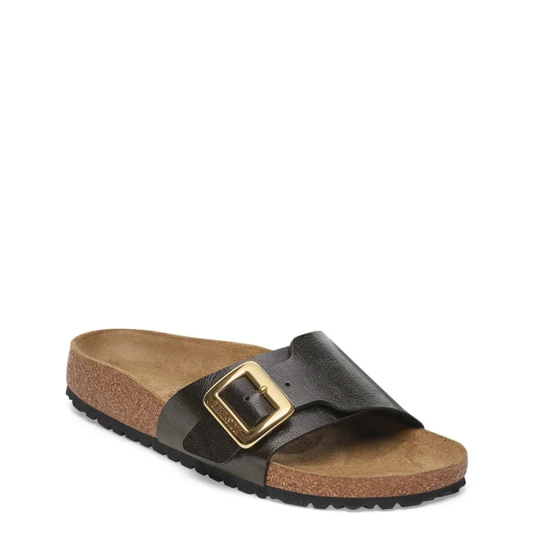 Sydney Luxe Buckle Footbed Sandal