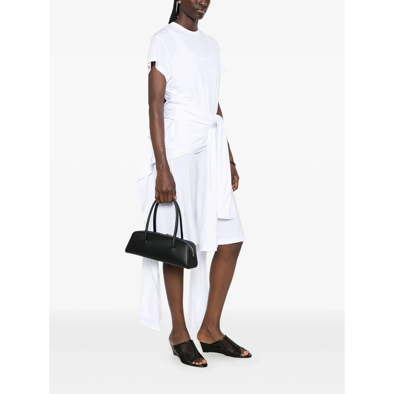 Wrap-waist Pleated Shorts