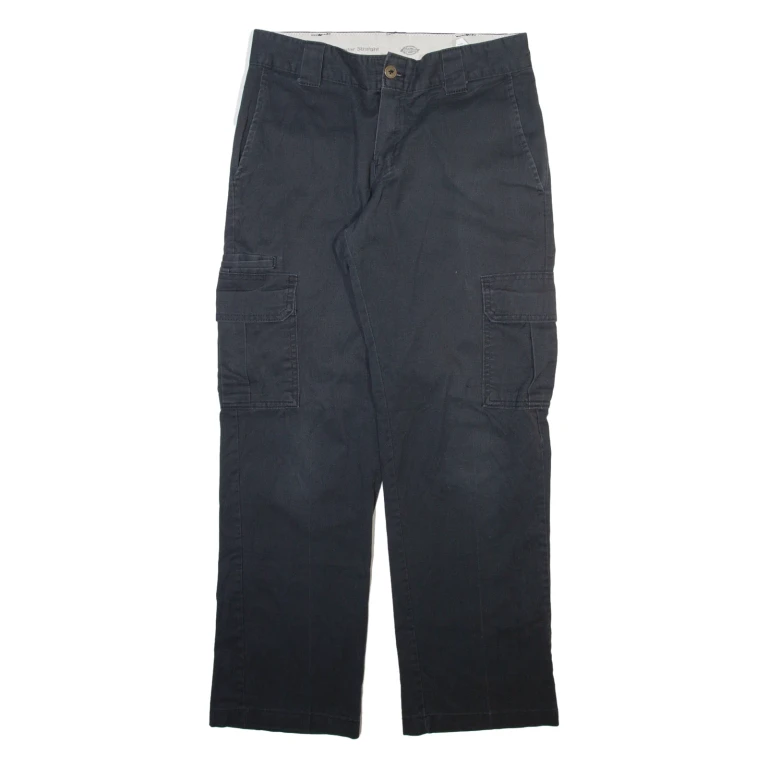 DICKIES Cargo Mens Trousers Grey Regular Straight W30 L30