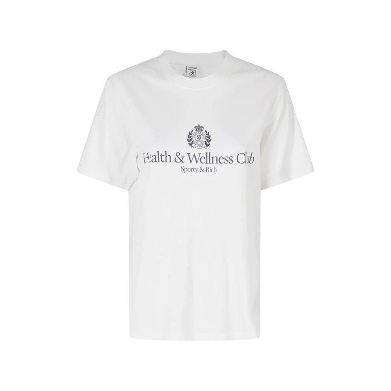 Sporty & Rich Logo-print T-shirt