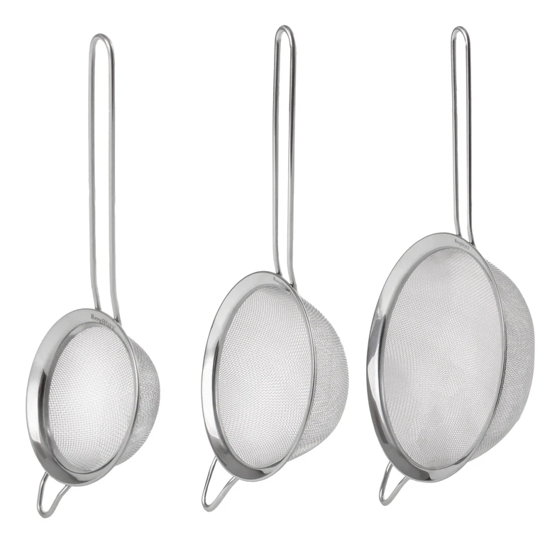 18/8 Stainless steel 3pc Strainer Set