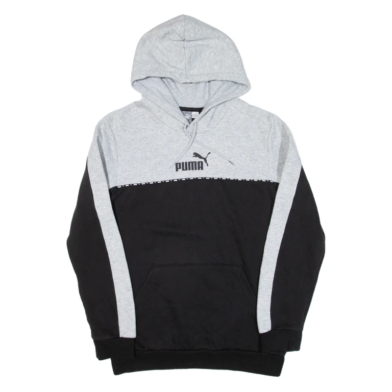 PUMA Mens Grey Hoodie S