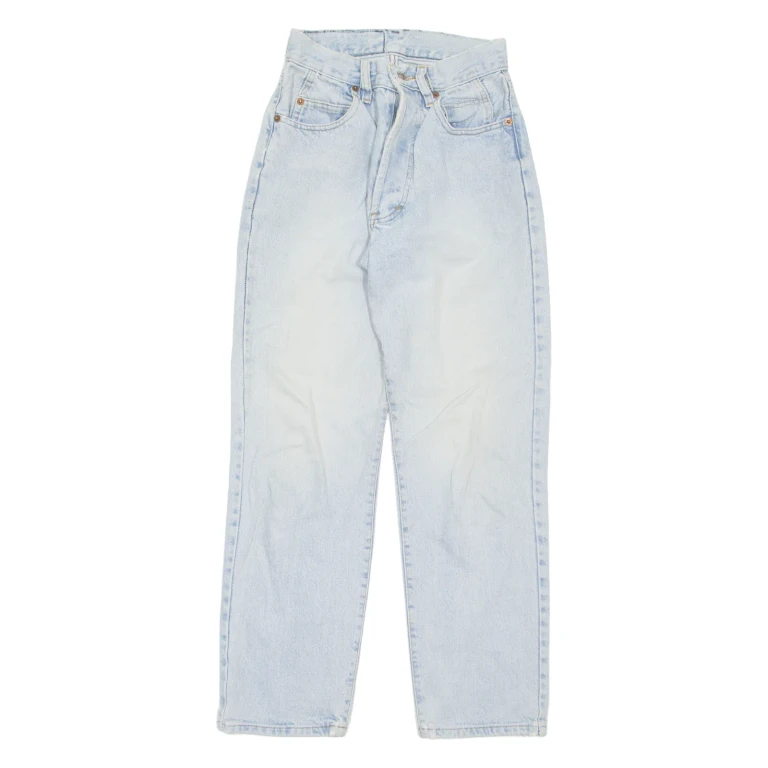 BLUE SYSTEM Womens Jeans Blue Regular Straight W22 L27
