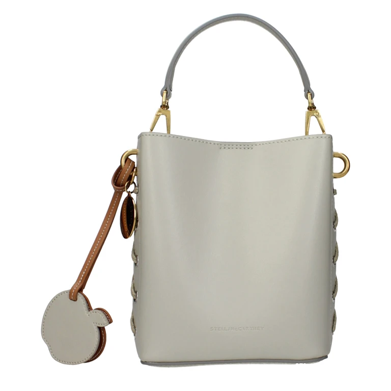 Stella McCartney Gray Leather Handbag Bag - Women