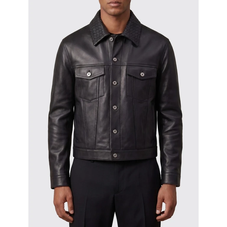 Leather Shirt Jacket (869367V64W01010)