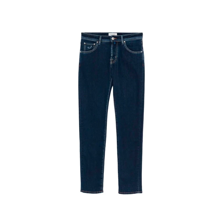 Jacob Cohen `Nick Slim` Super Slim Fit 5-Pocket Pants