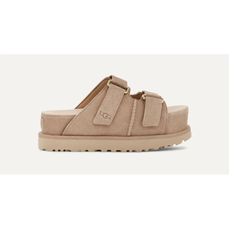 [1155458-san] Womens Ugg Goldenstar Hi - Sand