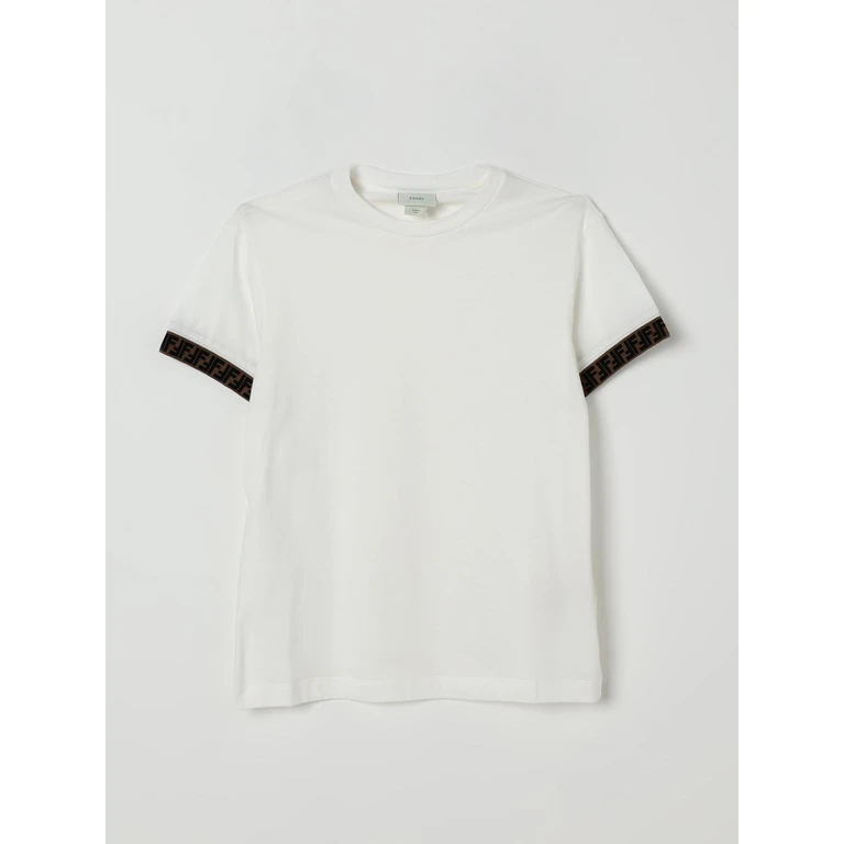 FENDI T-Shirt Kids color White (JUI0187AJF0TU9)