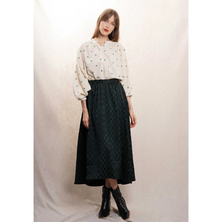 Skirt Emanuelle Vert-Foret