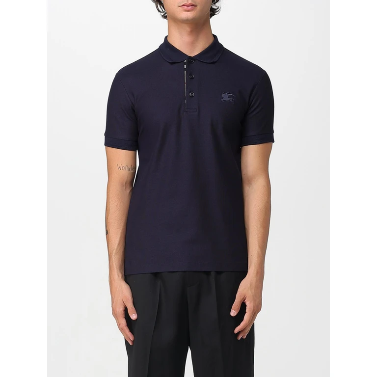 BURBERRY Polo Shirt Men color Blue (8099165)