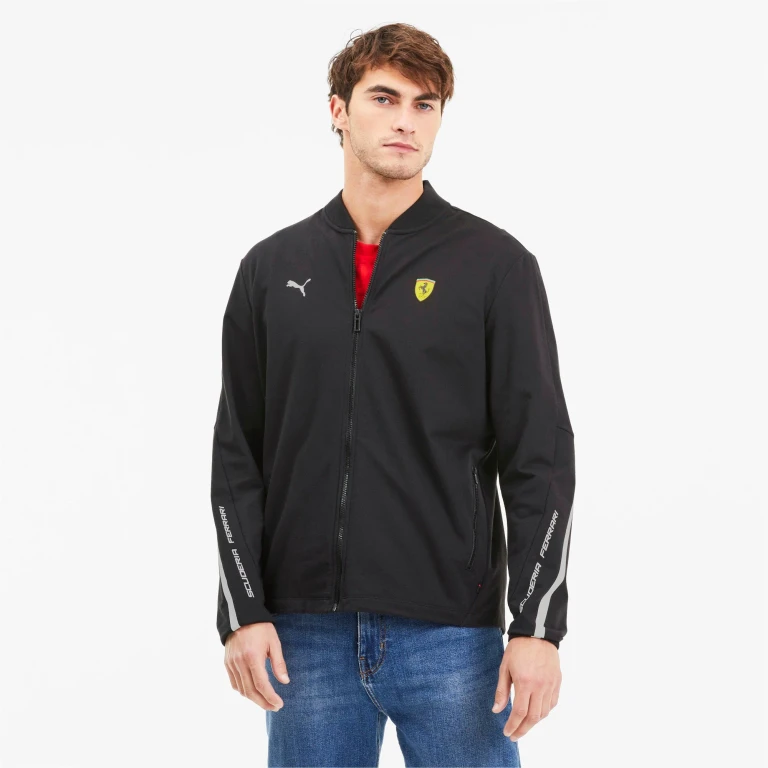 Men's Sf Ferrari Lightweight Sweat Jacket Jackets