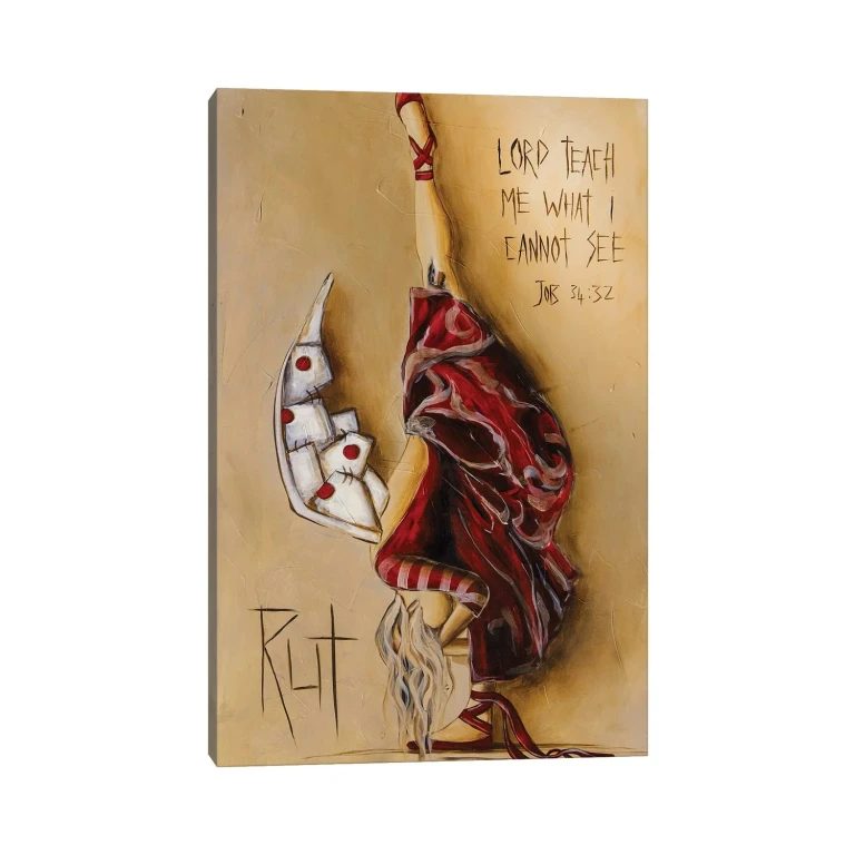 Lord Teach Me by Ruth's Angels - Canvas Gallery Wrap