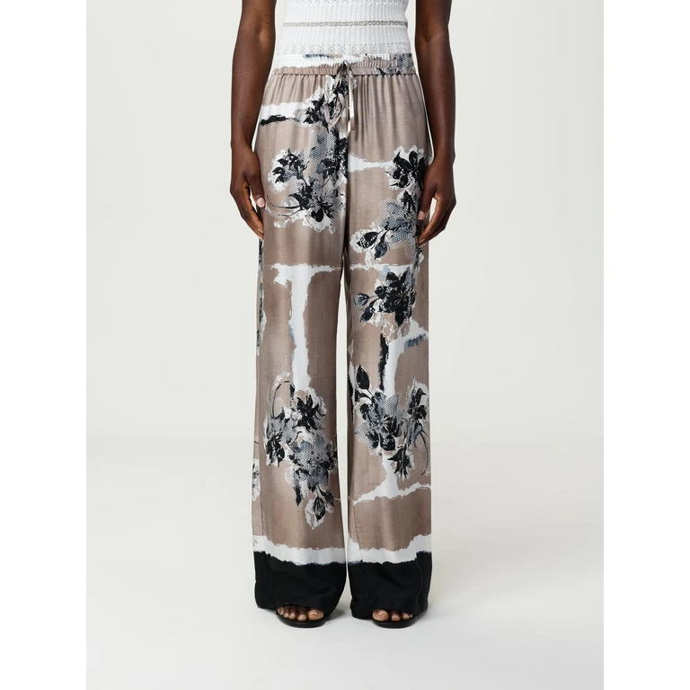 Pants Woman color Beige (D46EP087ED0MFA37)