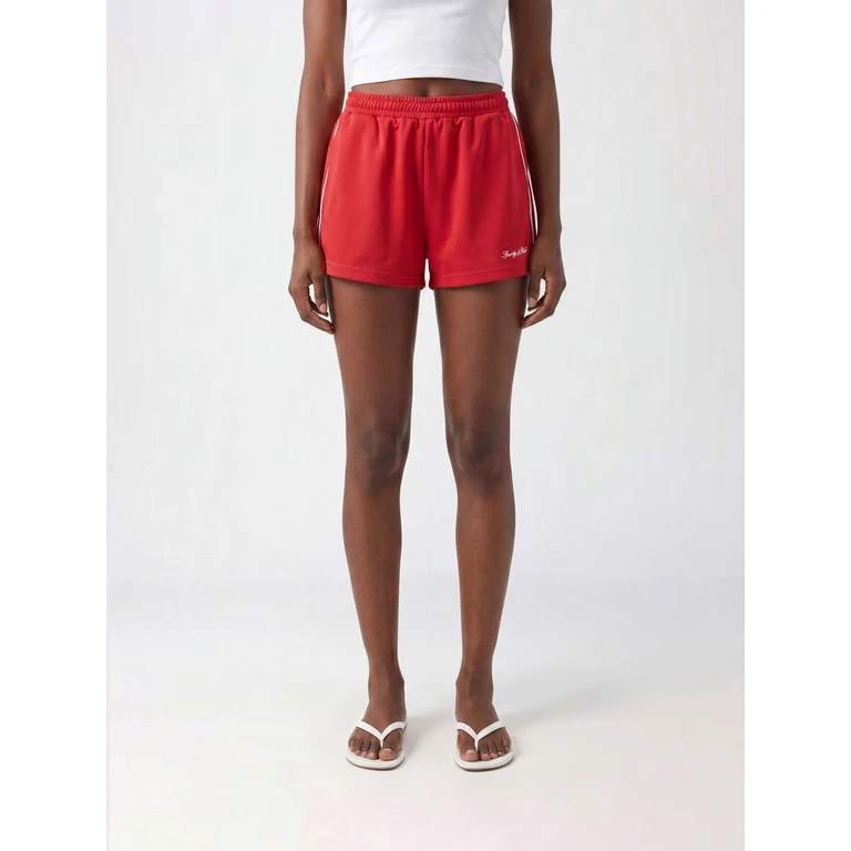 Logo Jogging Shorts in Recycled Cotton (SH061710326RE33 098RUBYWHITE3953)