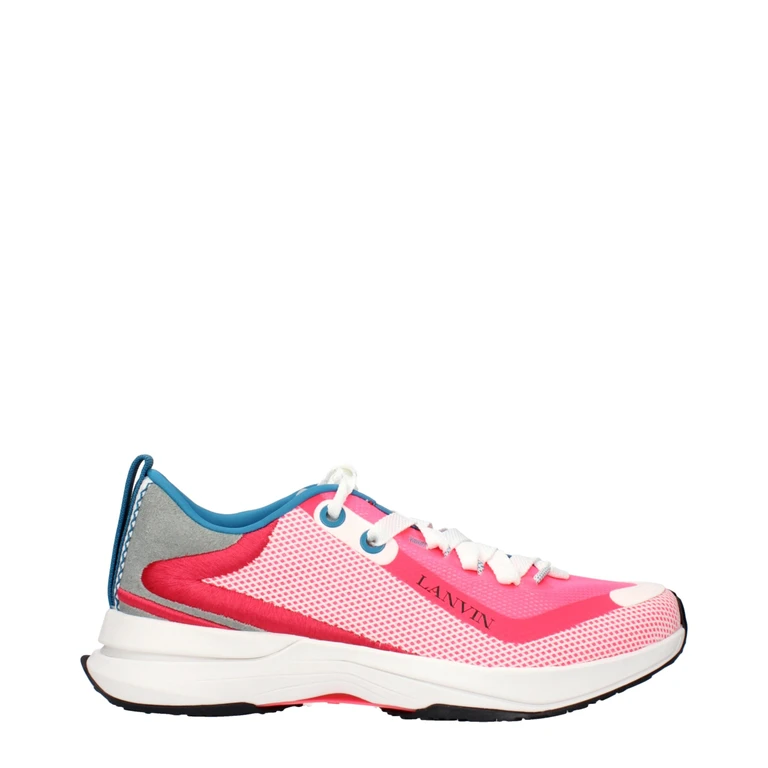 Lanvin Pink Fabric Athletic Sneakers - Men
