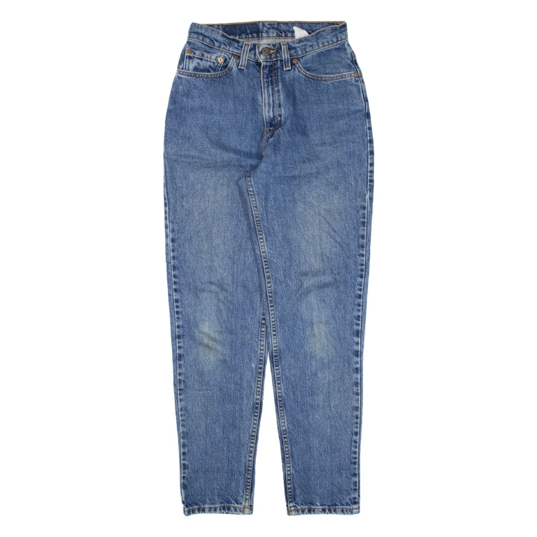 LEVI'S 512 Womens Jeans Blue Slim Tapered W25 L28