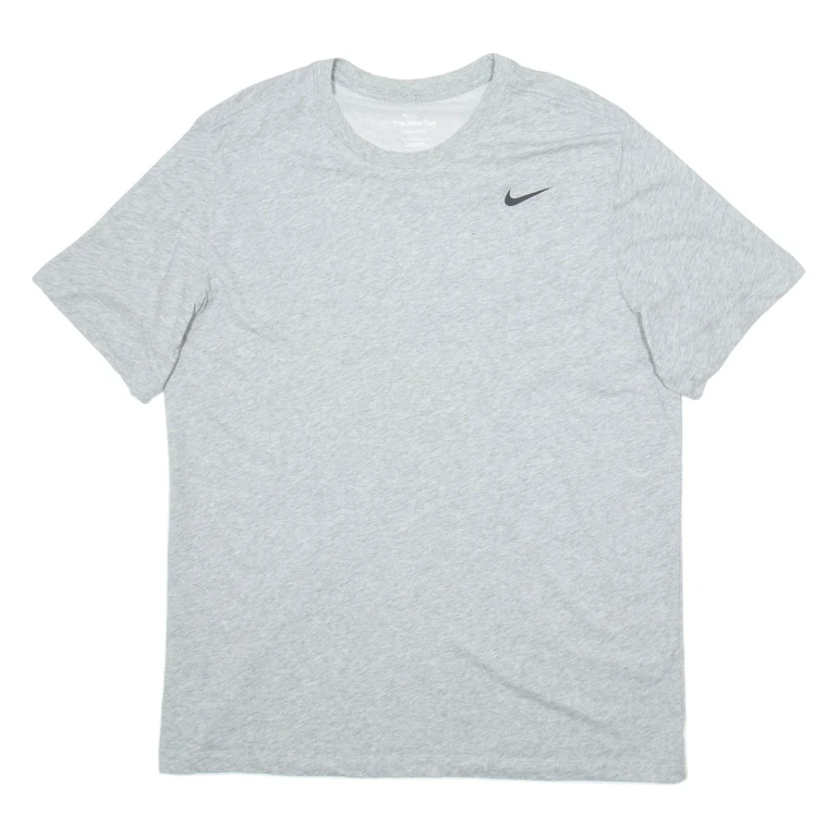 NIKE Mens T-Shirt Grey S