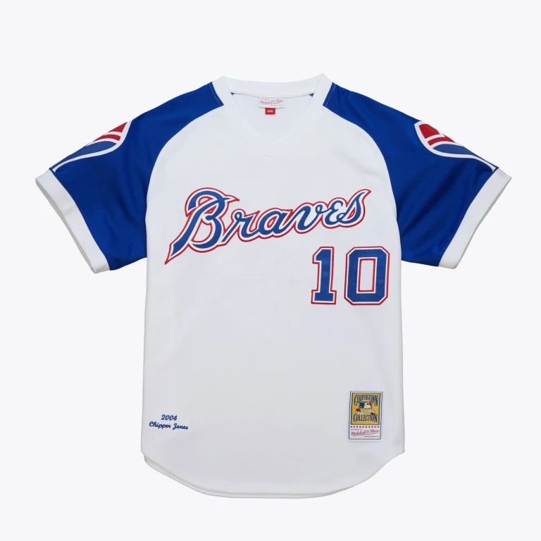 Men's MLB Alternate Jersey Braves 2004 Chipper Jones Jerseys