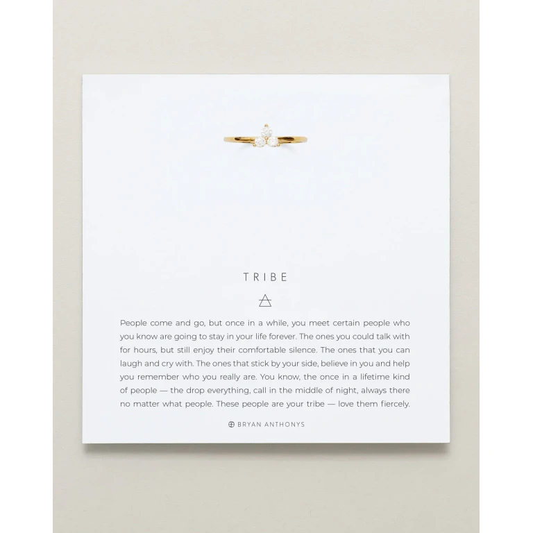 Tribe Dainty Friendship Ring