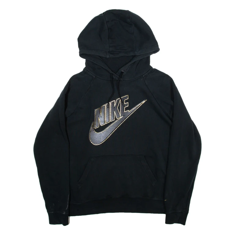 NIKE Womens Black Hoodie M